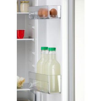 Čtyřdvéřová lednice s mrazákem dole - DOMO DO99504M