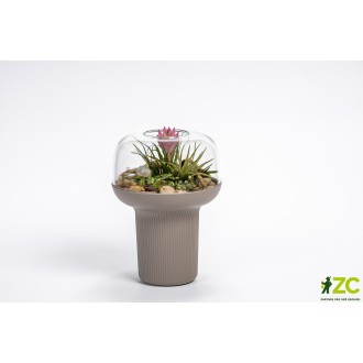 Humidárium - taupe 19  cm