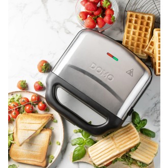 Sendvičovač XL 3v1 na sendvič / vafle / grill - DOMO DO9290C