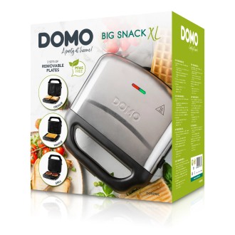 Sendvičovač XL 3v1 na sendvič / vafle / grill - DOMO DO9290C