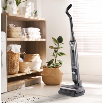 Podlahový čistič 2v1 s odsáváním temně šedý - DOMO DO1189SW