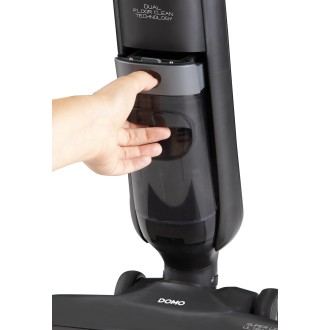 Podlahový čistič 2v1 s odsáváním temně šedý - DOMO DO1189SW