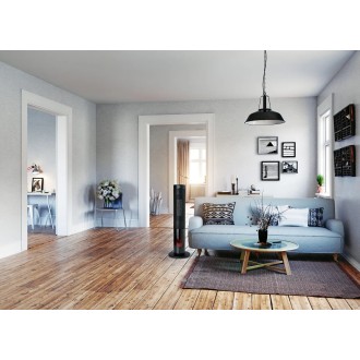 Teplovzdušný ventilátor s imitací ohně - DOMO DO7345H