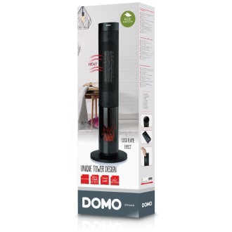 Teplovzdušný ventilátor s imitací ohně - DOMO DO7345H