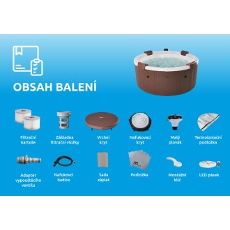 Bazén vířivý MSPA ROVA F-RO066W