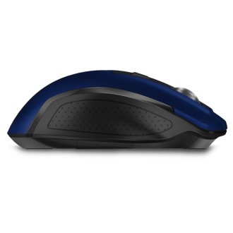 Connect IT Dual SmartSwitch bezdrátová myš, USB-A + C (+ baterie) – modrá