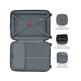 Wenger Prymo cestovní kufr vel. M – antracitová