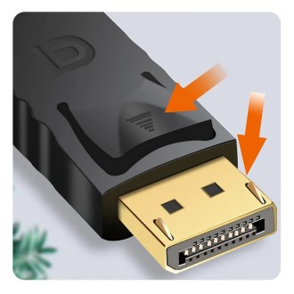 DeTech DisplayPort na HDMI adaptér redukce