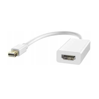 DeTech Mini DisplayPort na HDMI adaptér redukce - bílá