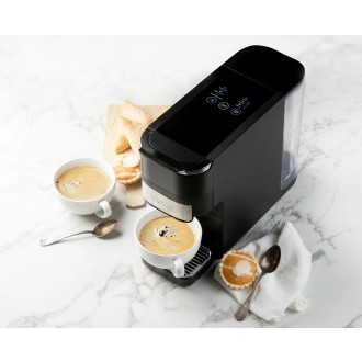 Kávovar 4v1 na pody i na kapsle - černý - DOMO DO748K