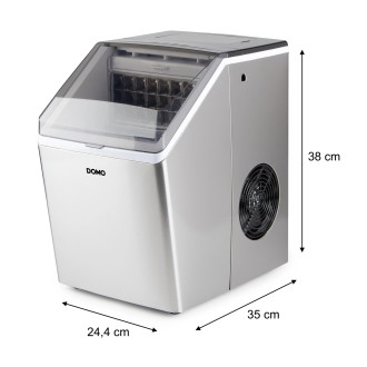 Výrobník čirých ledových kostek - nerez - DOMO DO9301IB