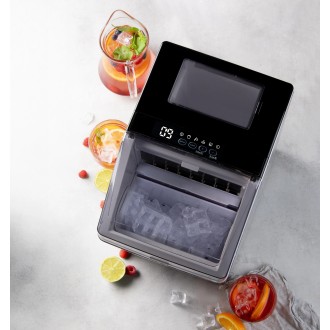 Výrobník čirých ledových kostek - nerez - DOMO DO9301IB