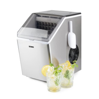 Výrobník čirých ledových kostek - nerez - DOMO DO9301IB