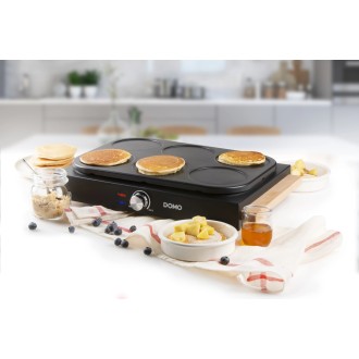 Elektrický lívanečník na 6 lívanců - DOMO DO8717PN