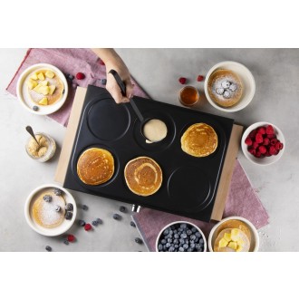 Elektrický lívanečník na 6 lívanců - DOMO DO8717PN