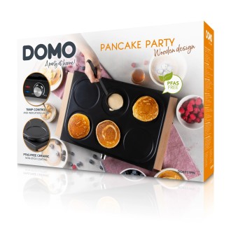 Elektrický lívanečník na 6 lívanců - DOMO DO8717PN