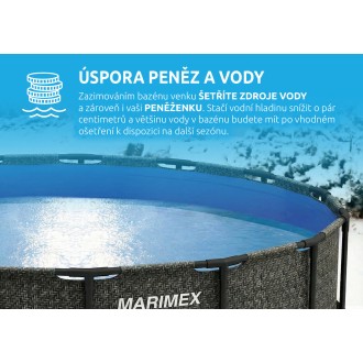 Bazén Florida 3,05x0,91 m RATAN se skimmerem