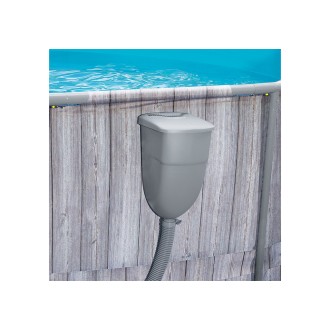 Bazén Florida 3,05x0,91 m ŠEDÉ DŘEVO se skimmerem