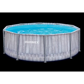 Bazén Florida 3,05x0,91 m ŠEDÉ DŘEVO se skimmerem