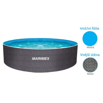 Bazén Orlando 3,05 x 0,91 m RATAN, bazén, fólie, skimmer