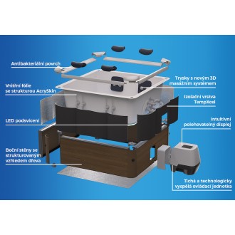 Bazén vířivý MSPA AMBER AERO PLUS- F-AM063WAP