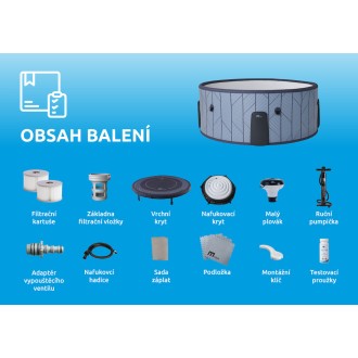 Bazén vířivý MSPA TIDAL-ECO F-TD066WE