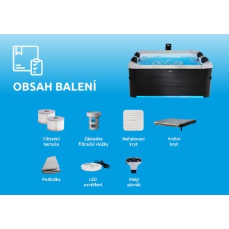 Bazén vířivý MSPA Oslo F-OS063W (+ izolační vrstva 2026)