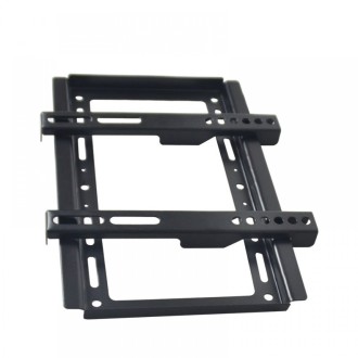 DeTech Fixní držák na TV 14–42" na stěnu - černá