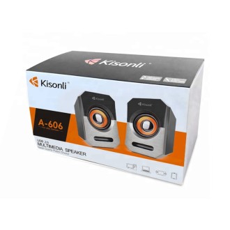 USB Reproduktory Kisonli A-606 - zlatá