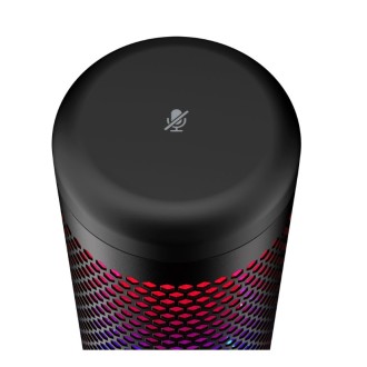 HyperX QuadCast S Mikrofon, RGB, USB – černá