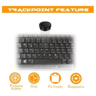 DeTech Trackpoint krytka pro Dell Latitude E řady – černá