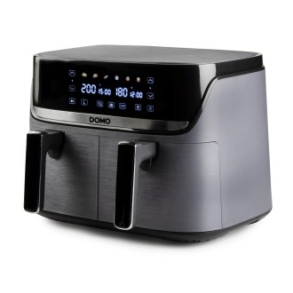 Dvojitá horkovzdušná fritéza 4+4 l - digitální - DOMO DO552FR