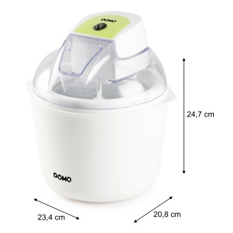 Zmrzlinovač s chladicí nádobou - DOMO DO9304I