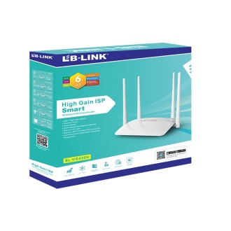 LB-Link Wi-Fi router 300 Mbps, 4 antény (BL-WR450H) – bílá