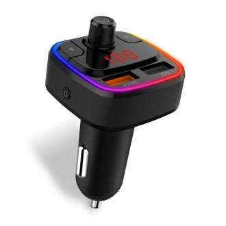 Connect IT CarRGB Bezdrátový FM transmitter, 2xUSB + MicroSD – černá