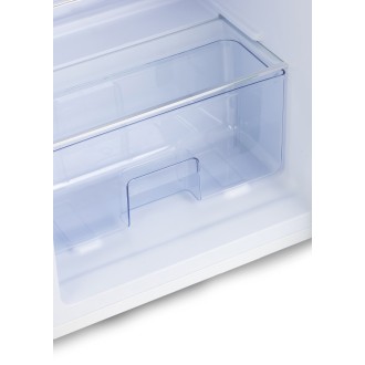 Retro lednice s mrazákem uvnitř - černá - PRIMO PR164RKZ