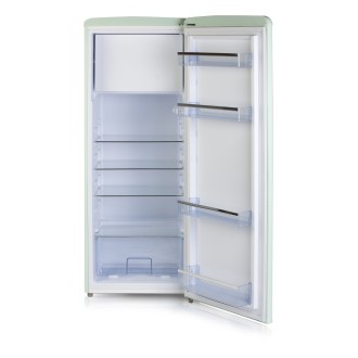 Retro lednice s mrazákem uvnitř - zelená - PRIMO PR165RKMG