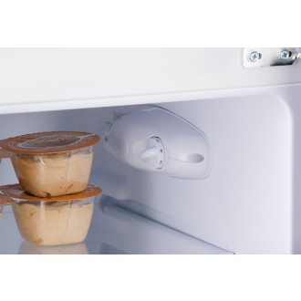 Retro lednice s mrazákem nahoře - černá - PRIMO PR166RKZ