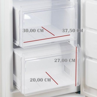 Šuplíkový mrazák - bílý - PRIMO PR171DV