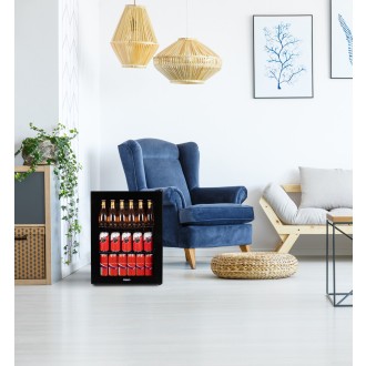 Mini chladnička nápojů - barová lednice - černá - PRIMO PR179BC