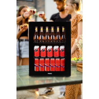 Mini chladnička nápojů - barová lednice - černá - PRIMO PR179BC