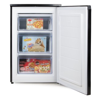 Šuplíkový mrazák - černý - PRIMO PR191DV