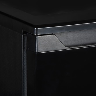 Šuplíkový mrazák - černý - PRIMO PR191DV