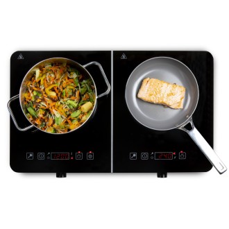 Indukční vařič dvouplotýnkový - PRIMO PR303IKP