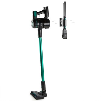 Tyčový aku vysavač 2v1 - zelenočerný 22,2 V - PRIMO PR509SV