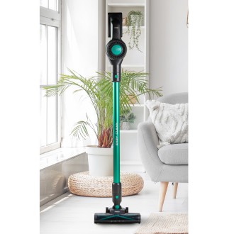Tyčový aku vysavač 2v1 - zelenočerný 22,2 V - PRIMO PR509SV