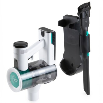 Tyčový aku vysavač s kloubem 2v1 - zelenobílý 22,2 V - PRIMO PR510SV