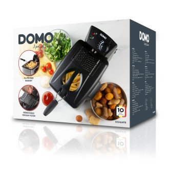 Fritéza nerezová - záruka 10 let - DOMO DO464FR