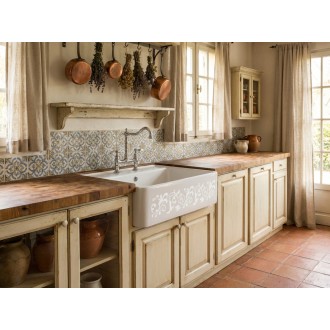 Villeroy & Boch Single 595 White Pearl Bílá keramika Pearl