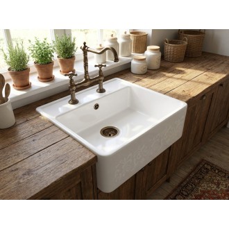 Villeroy & Boch Single 595 White Pearl Bílá keramika Pearl